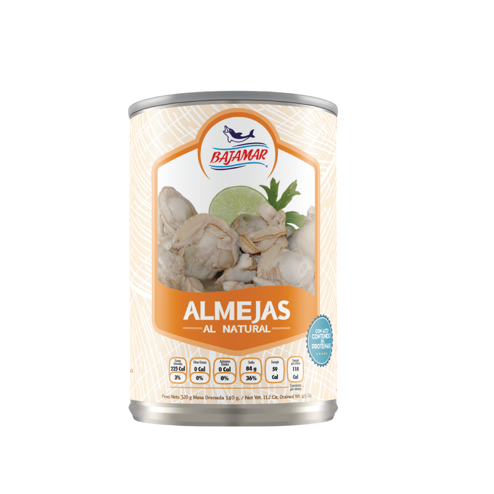 ALMEJAS AL NATURAL
