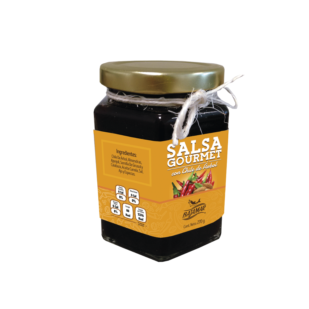 SALSA DE CHILE DE ÁRBOL